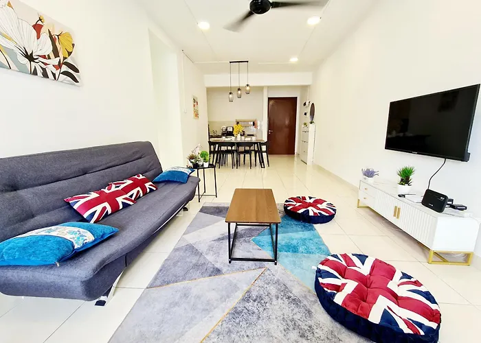 10 Guest Breezy 3 Room Koi Kinrara Suite, Ioi Puchong, Bukit Jalil Pavilion, Bukit Jalil Stadium, Sunway Pyramid, Sunway Lagoon